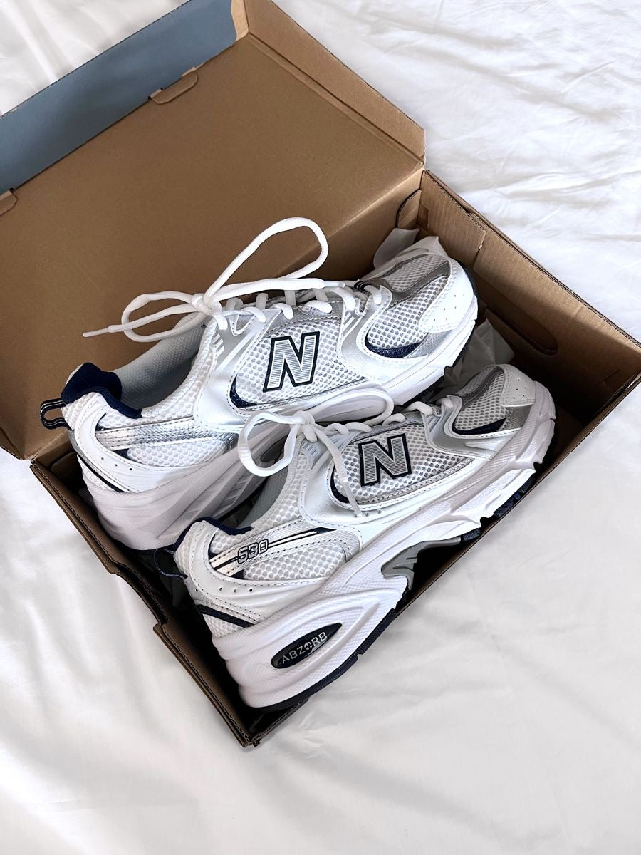 New Balance 530 Blanco e Preto