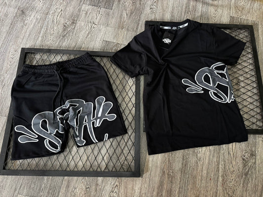 Conjunto verão Syna World Negro y Gris