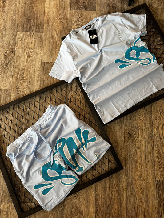 Conjunto Verão Syna World Blanco y Azul