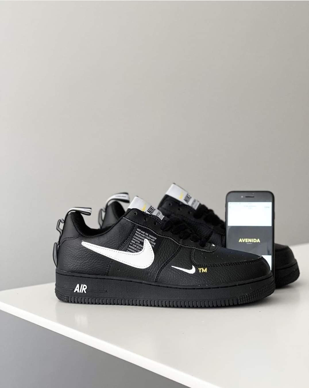 Air force Tm negro y blanco
