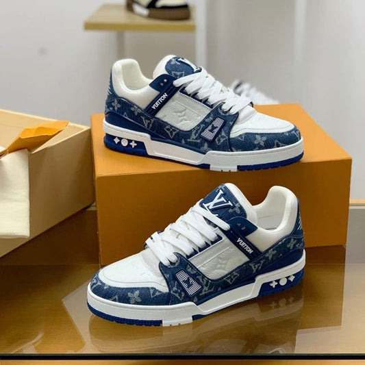 Louis Vuitton Trainer Azul 🤍💙