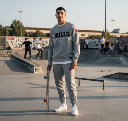 Chandal Bulls Gris 🩶