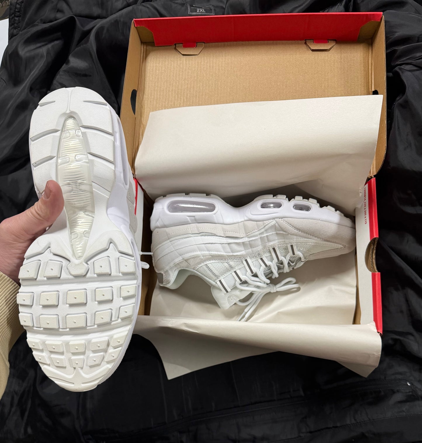 Nike Air max 95 essential blanco