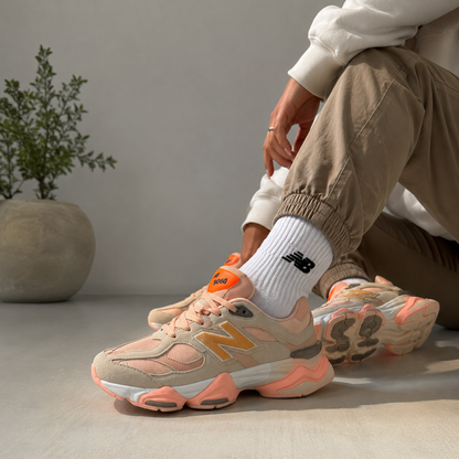 New balance 9060 bege Y rosa