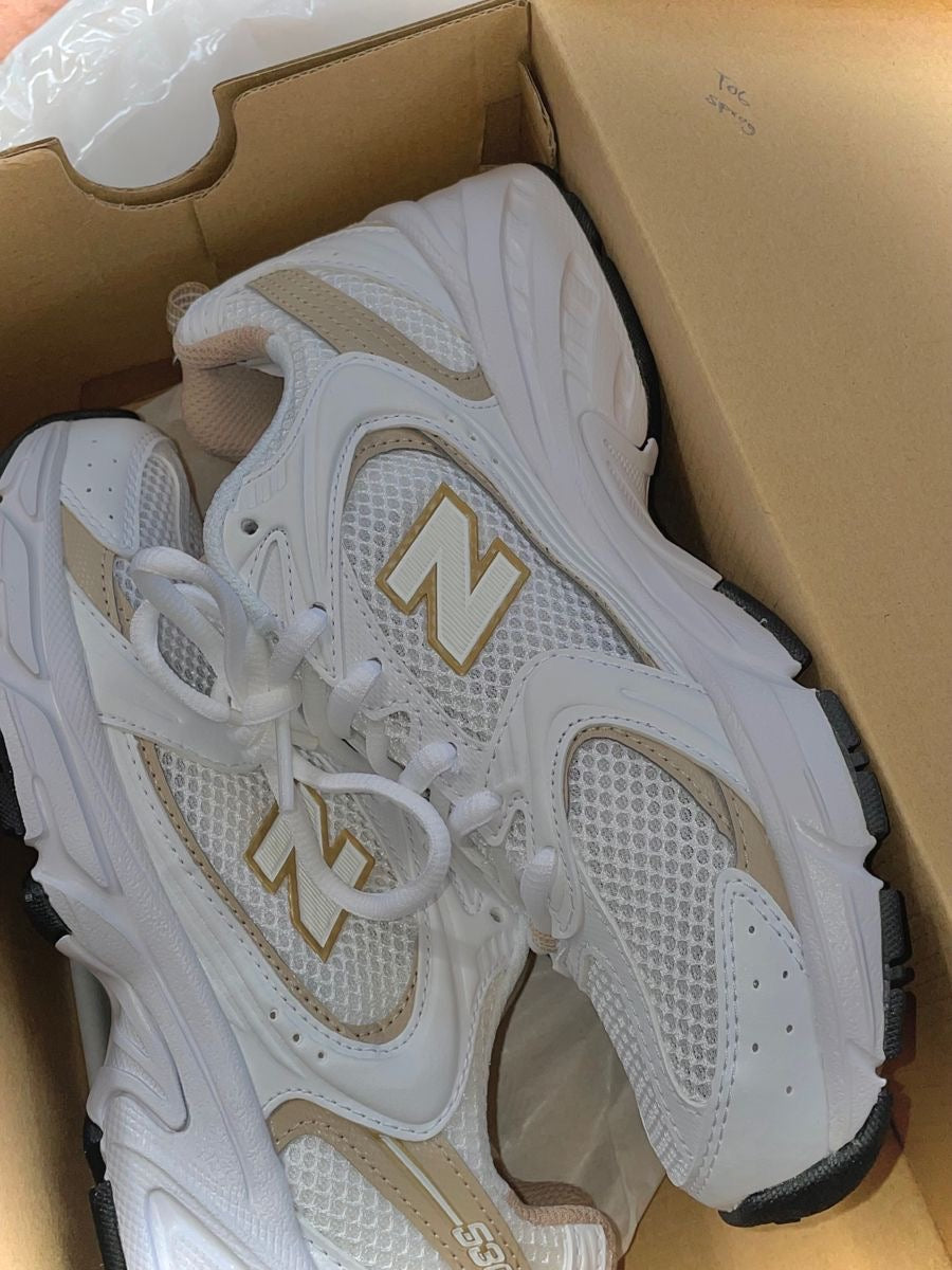 New balance 530 Blanco e Beige
