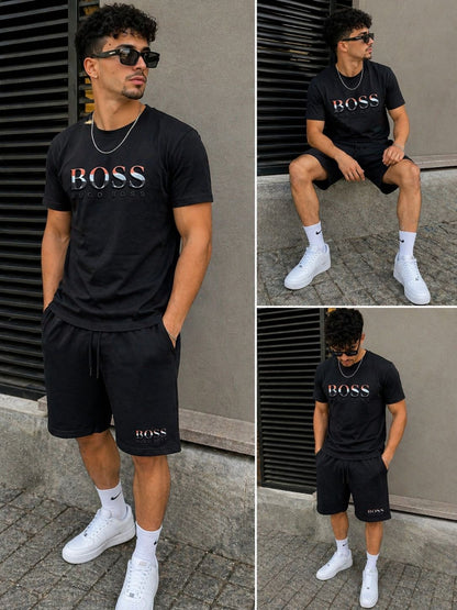 Conjunto Hugo Boss Negro