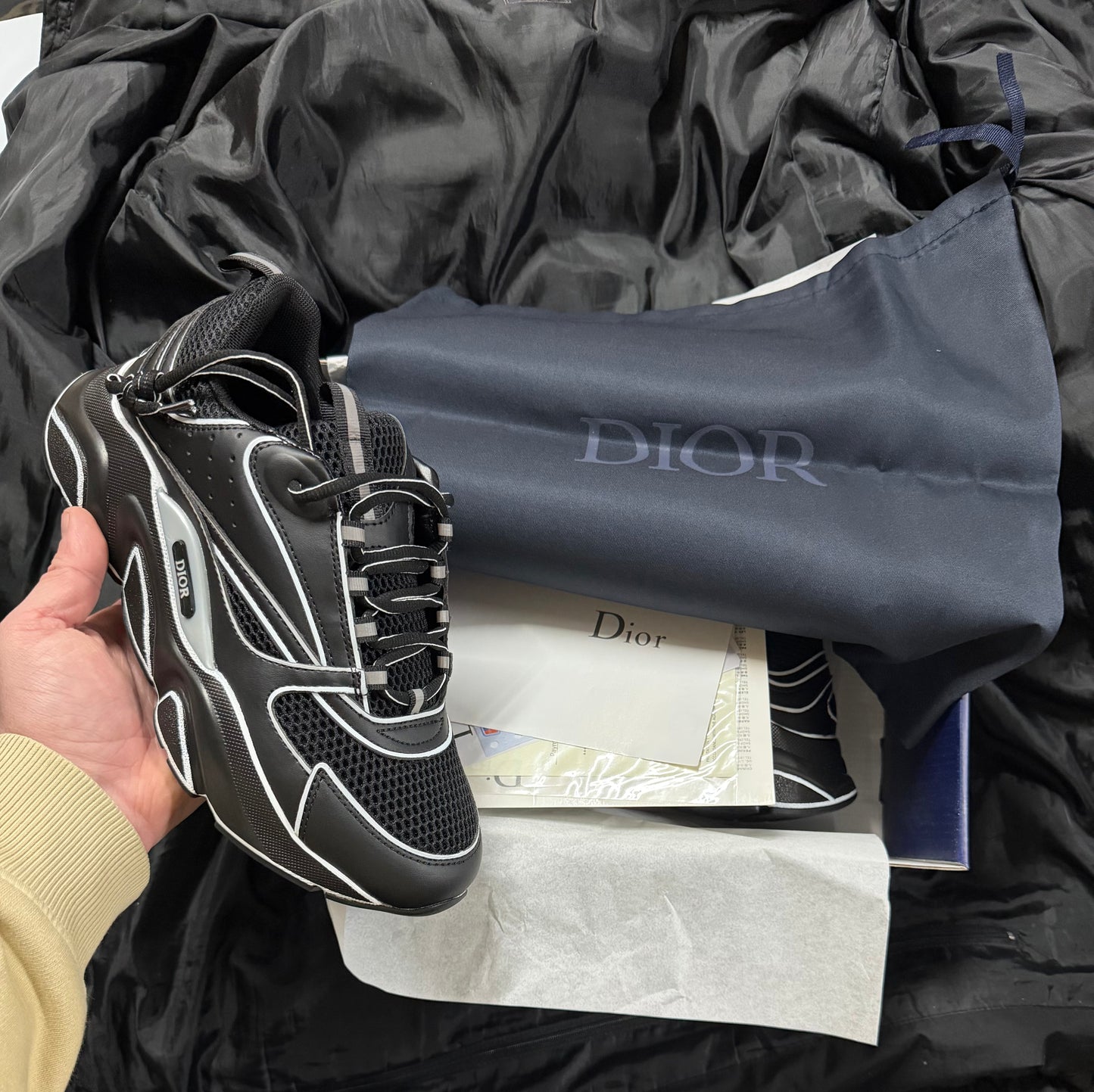 Dior B22 Negro Personalizado