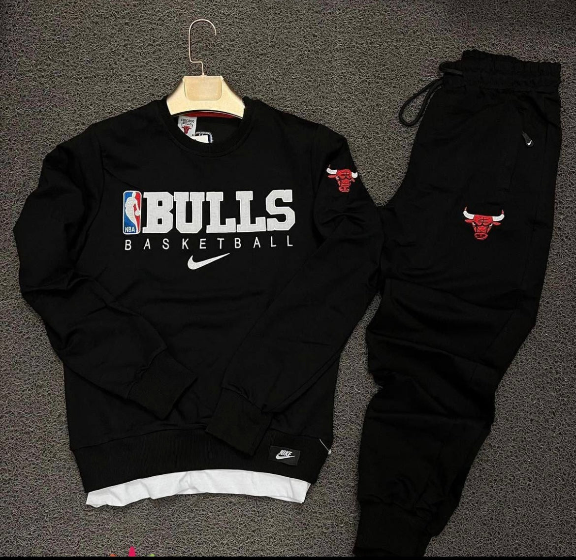 Chándal Bulls Negro 🖤