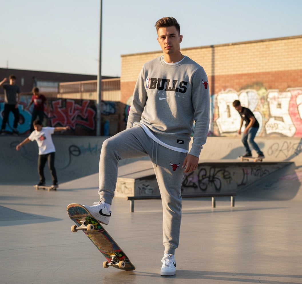 Chandal Bulls Gris 🩶