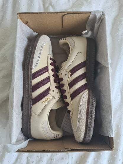 Adidas Samba OG Beje y Bordo