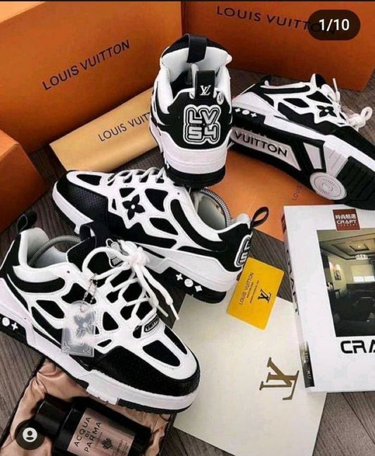 LV Skate Negro y Blanco